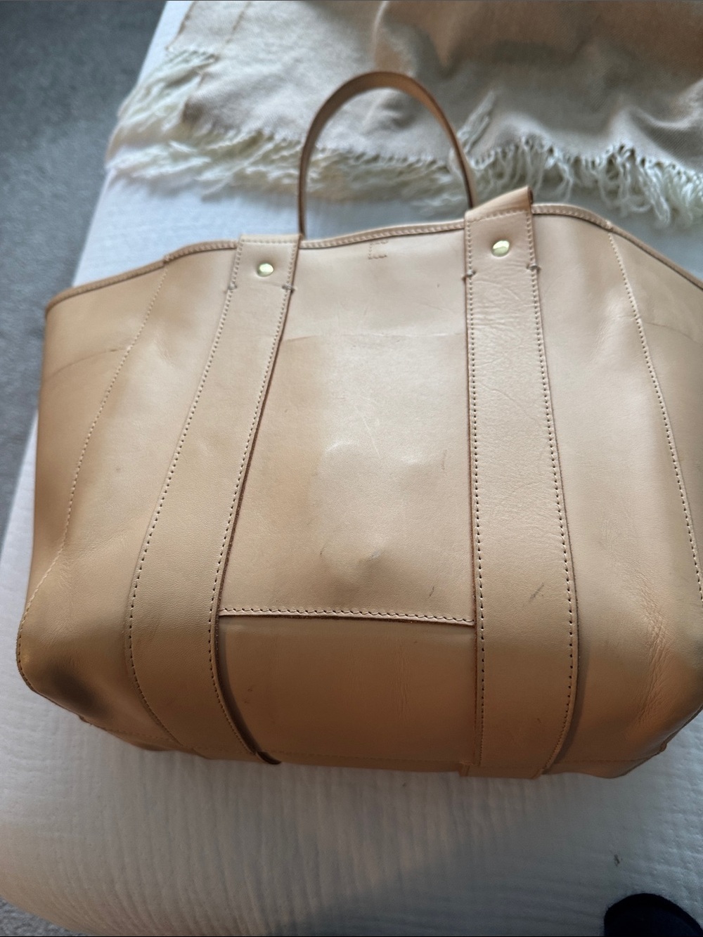 Clare V Leather Tote